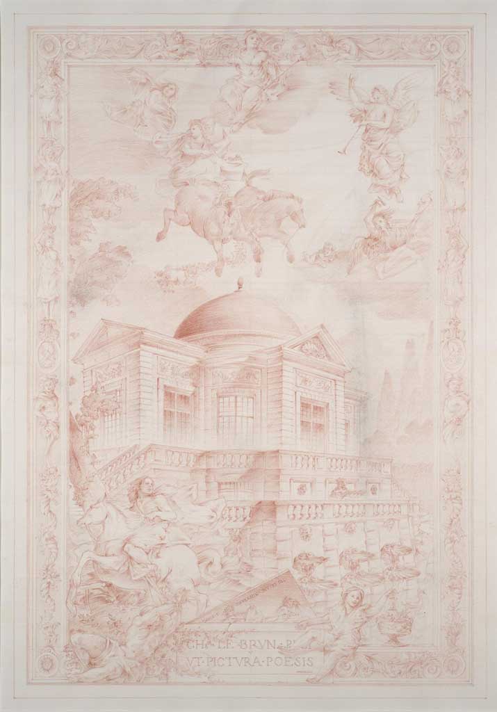Tapestry design for the Pavillon de l’Aurore – Sceaux